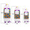PIMPIMSKY Cute Happy Nappers Παιδικός υπνόσακος και μαξιλάρι 2 σε 1, 180 x 70 cm, πάπλωμα, κατ 2