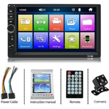 Ραδιόφωνο αυτοκινήτου Bluetooth – PRUMYA – 7018B – Οθόνη αφής 7 ιντσών – 60W x 4 – Κάμερα ο