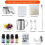Κιτ κατασκευής κεριών DIY, εργαλεία κατασκευής κεριών με δοχείο ροής, 2