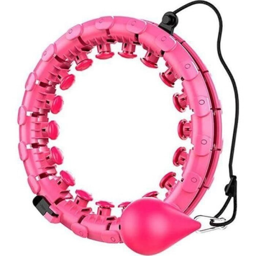 Hula Hoops Fitness, ρυθμιζόμενο και αφαιρούμενο στεφάνι γυμναστικής, κατάλληλο
