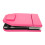 Foldable Massage Table Spa Bed,Folding Salon Reclining Chair,Pink 3