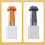 (Orange) Electric Pet Bath Cleaning Beauty Bubbler 2