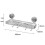 Bathroom No-Punch Suction Cup Shelf Household Restroom Wall Mounted Organizing Rack 2