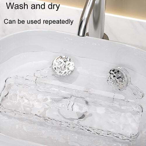 Bathroom No-Punch Suction Cup Shelf Household Restroom Wall Mounted Organizing Rack 2