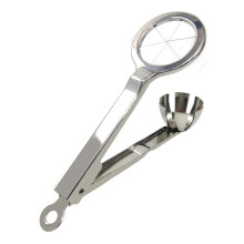 Stainless Steel Egg Slicer Divides Hard Boiled Eggs for Kitchen Use Ref:IzT