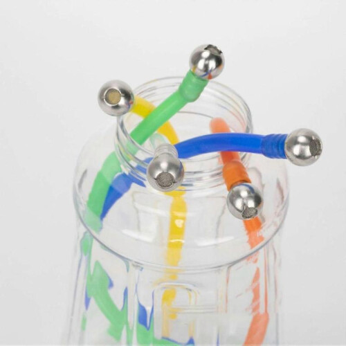 Foam cannon straw replacement, 3piece solid foam cannon filter balls 2