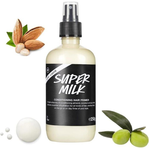 Βάση περιποίησης μαλλιών με γάλα, super milk, super milk conditioner, σπρέι super milk conditioner,