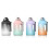 (Purple) 1500ml Large Capacity Gradient Straw Cup Sports Bottle With Scale 2