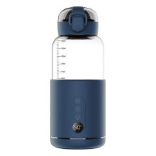(300ml 5200 mAh (Blue), Blue) 300ml Wireless Instant Water Warmer Electric Kettle for Baby Formula With 5200 mAh Battery Capacity