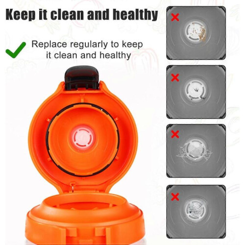 Dosing Valves Compatible with Gatorade 32oz Water Bottle, 11 Pack 2