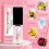 Συσκευασία 2 ροζ ορού περιποίησης χειλιών, lip gloss που αλλάζει χρώμα, lip oil 2
