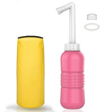 Travel Bidet Po Shower, Portable Bidet for Puerperium Women, 450 ml, Pink