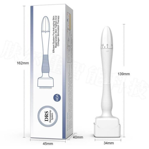 Ρυθμιζόμενος Δερμαρόλερ Dermastamp με Μικροβελόνες για Μαλλιά, Γενειάδα, Πρόσωπο, 1