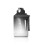 (Black) 3800ml Large Capacity Gradient Straw Cup Sports Bottle With Scale 1