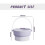 Πατάκι καθαρισμού πινέλων μακιγιάζ – Αφαιρούμενος δίσκος καθαρισμού πινέλων 2