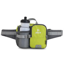 Waist bags with bottle holder, adjustable sports waist pack for running, hiking, cycling