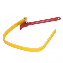 Universal Filter Wrench, NonSlip, Adjustable Strap Wrench for 10Inch20Inch Filter Cans, Water Purifier, ABS Leather, 5 to 15 cm