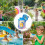Water Sprinkler Toy for Kids Summer Cooling Bath Fun with Light Function 3