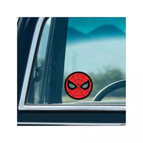 Spider-Man Round Face Adhesive Decal 1