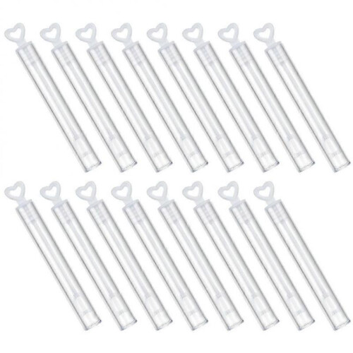 Empty Bubble Solution Bottles 50Pcs for Children Outdoor Fun Transparent Bubbles 1