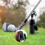 Golf cleaning brush, pushtype spray brush with water dispenser, steel wire, retractable key strap. 4