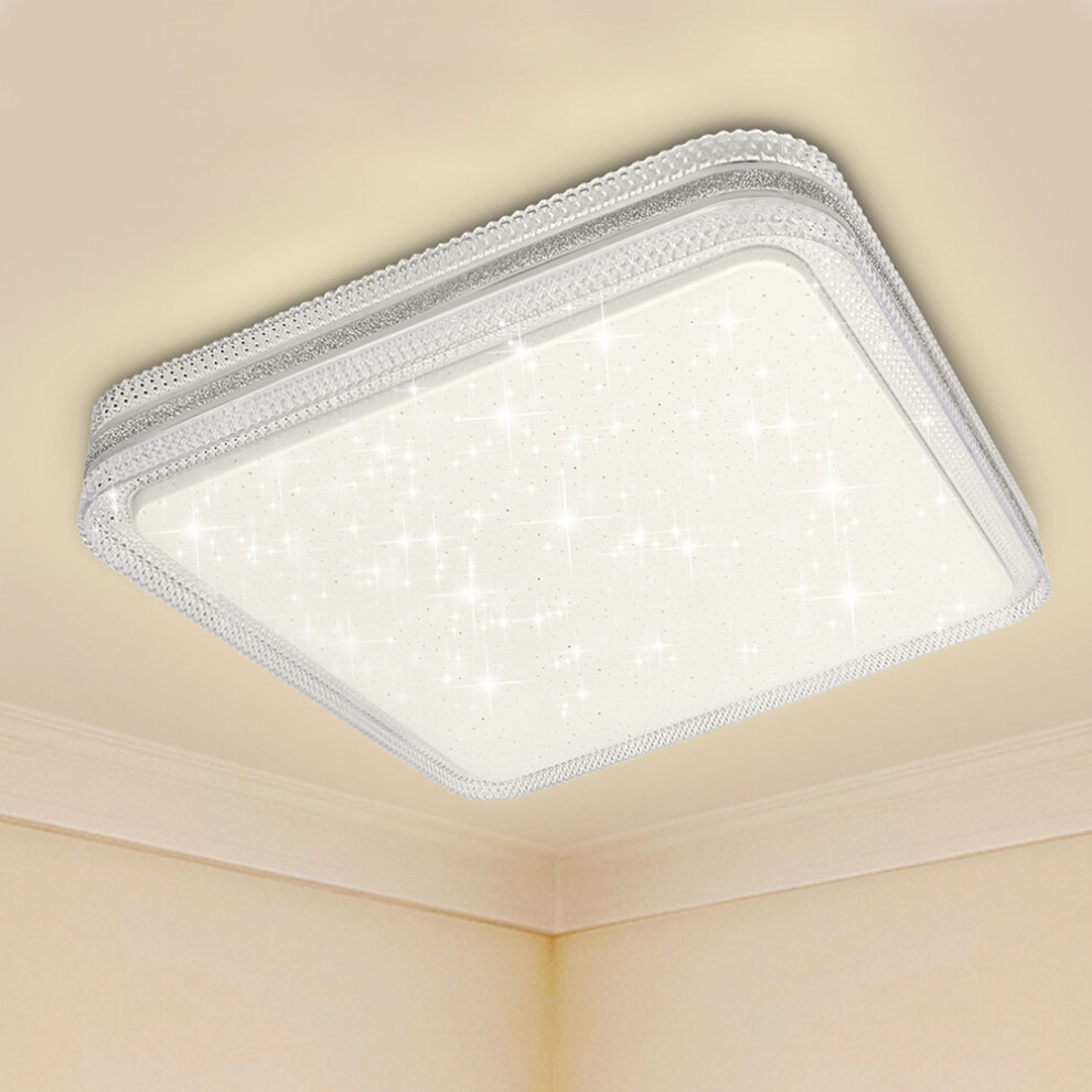 18W LED Square Ceiling Light 4200K, 1900 Lumen