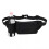 Belt Bag with Water Bottle Holder, Adjustable Waterproof Hydration Belt for Hiking, Running, black 1