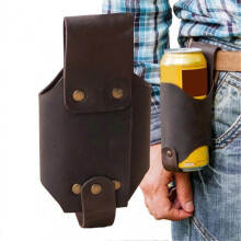 Water Bottle Holder Tactical Bottle Holster, Beer Belt Holder, Hands Waist Bag
