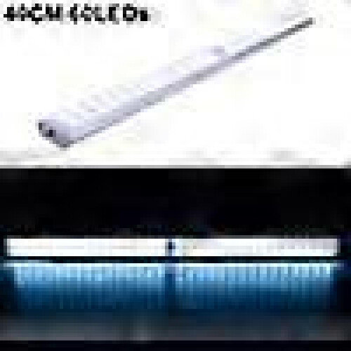 40cm LED Unterbauleuchte Schrankbeleuchtung mit Bewegungssensor USB Aufladbare Lichtleiste, Wei 2