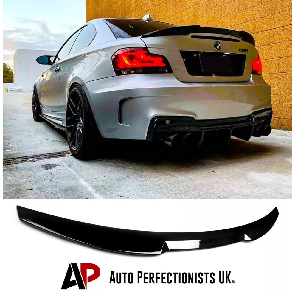 For Bmw 1 Series Coupe 1M E82 Rear Boot Lip Spoiler Wing 2007-2013 5061072661709