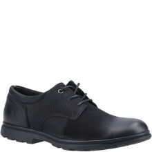 (black, 11 UK) Hush Puppies Mens Trevor Nubuck Shoes