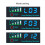 (1) DC digital meter voltage and power display panel - green 3