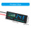 (1) DC digital meter voltage and power display panel - green 7