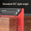 (1) Heavy Duty Wide Base Carpenter's L Ruler - 200mm 6