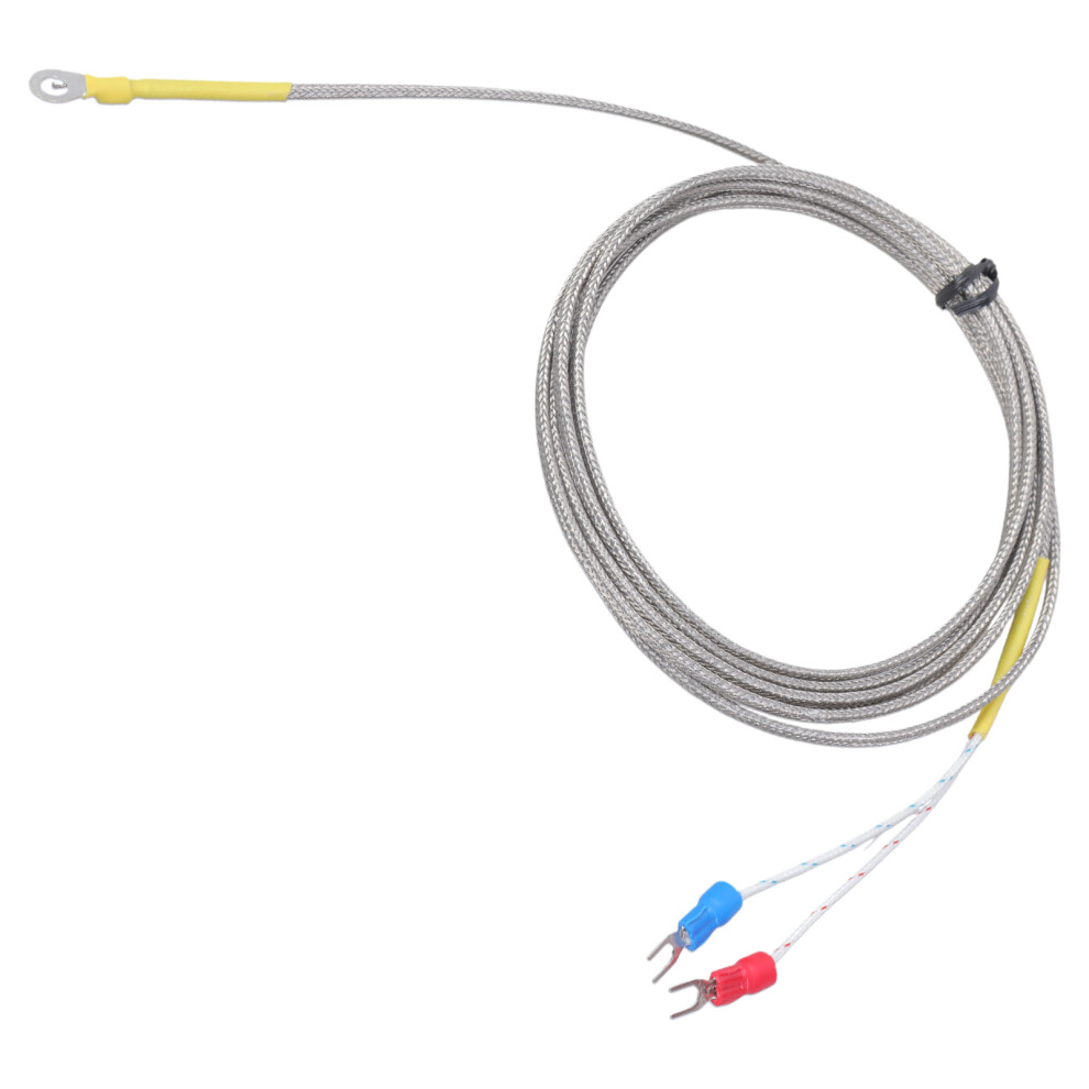 (1) K-type metal patch temperature sensor inner diameter hole 4MM-2 meters