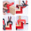 (1 set) 90 degree right angle bracket - 3 sizes 8