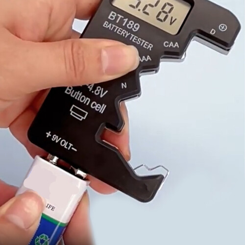 (1) Battery Tester - Orange 1