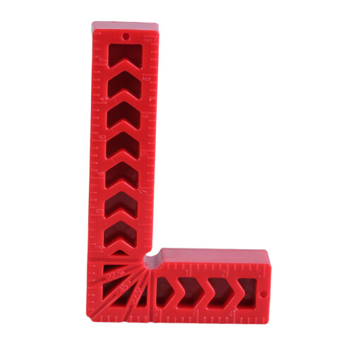 (1) 90 degree right angle positioning ruler - 3 inches
