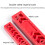 (1) 90 degree right angle positioning ruler - 3 inches 7