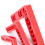 (1) 90 degree right angle positioning ruler - 3 inches 5