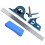 (1 set) 180?? combination angle ruler 8