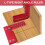 (1) L-shaped woodworking high-precision square 9