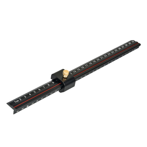 (1 set) L-shaped adjustable limit ruler - metric version 2
