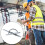 (1) 10-170 degree adjustable protractor - 150x300mm 4