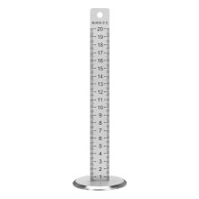 (1) Stainless Steel Leveling Ruler for Floor Tiles 20cm - 1-Pack