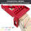 (1 set) Carpenter's triangle ruler - red 3