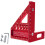 (1 set) Carpenter's triangle ruler - red 6
