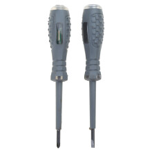 (1 set) Red and green double light tester - flat head and cross head