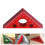 (1) Aluminum Alloy Woodworking Marking Square - Green 2