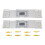 (1 set of 2) Acrylic Wall Gap Measuring Gauge - 2-Pack 1